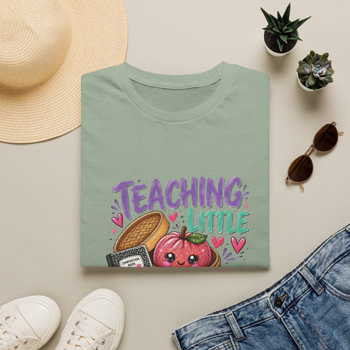 Teaching Little Dumplings Teacher T-Shirt/Cute Classroom Tee