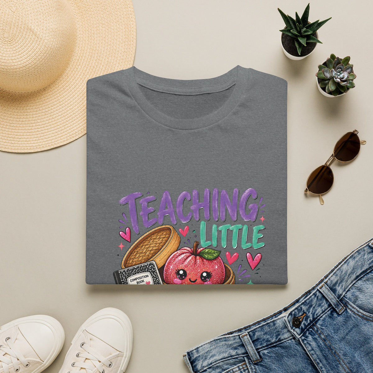 Teaching Little Dumplings Teacher T-Shirt/Cute Classroom Tee