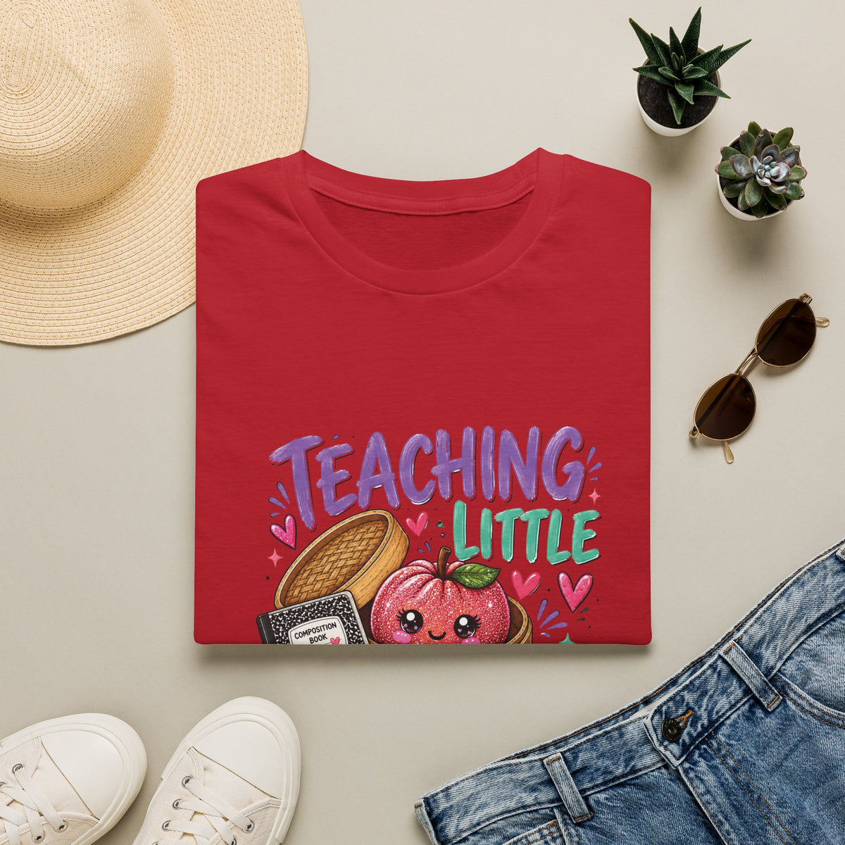 Teaching Little Dumplings Teacher T-Shirt/Cute Classroom Tee