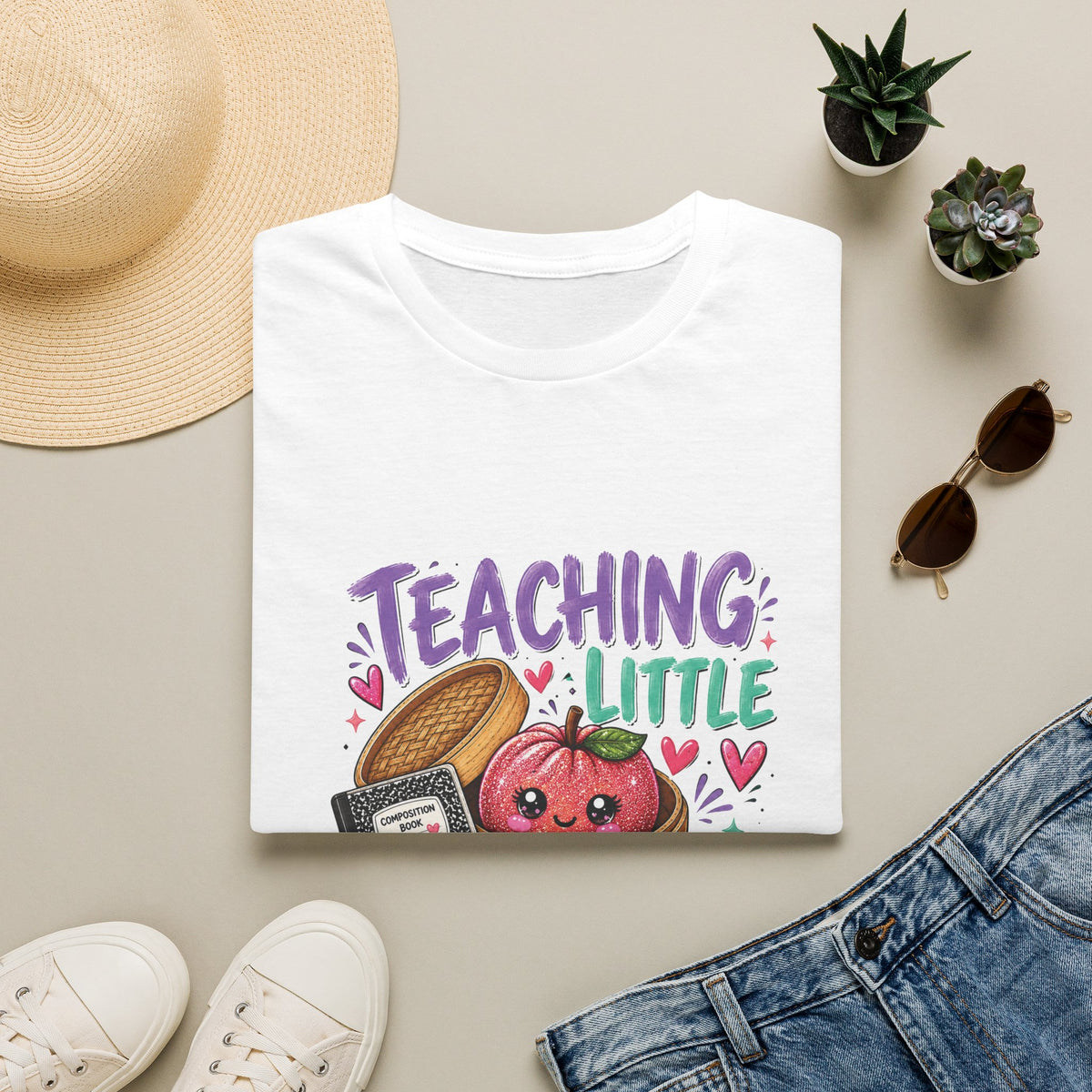 Teaching Little Dumplings Teacher T-Shirt/Cute Classroom Tee