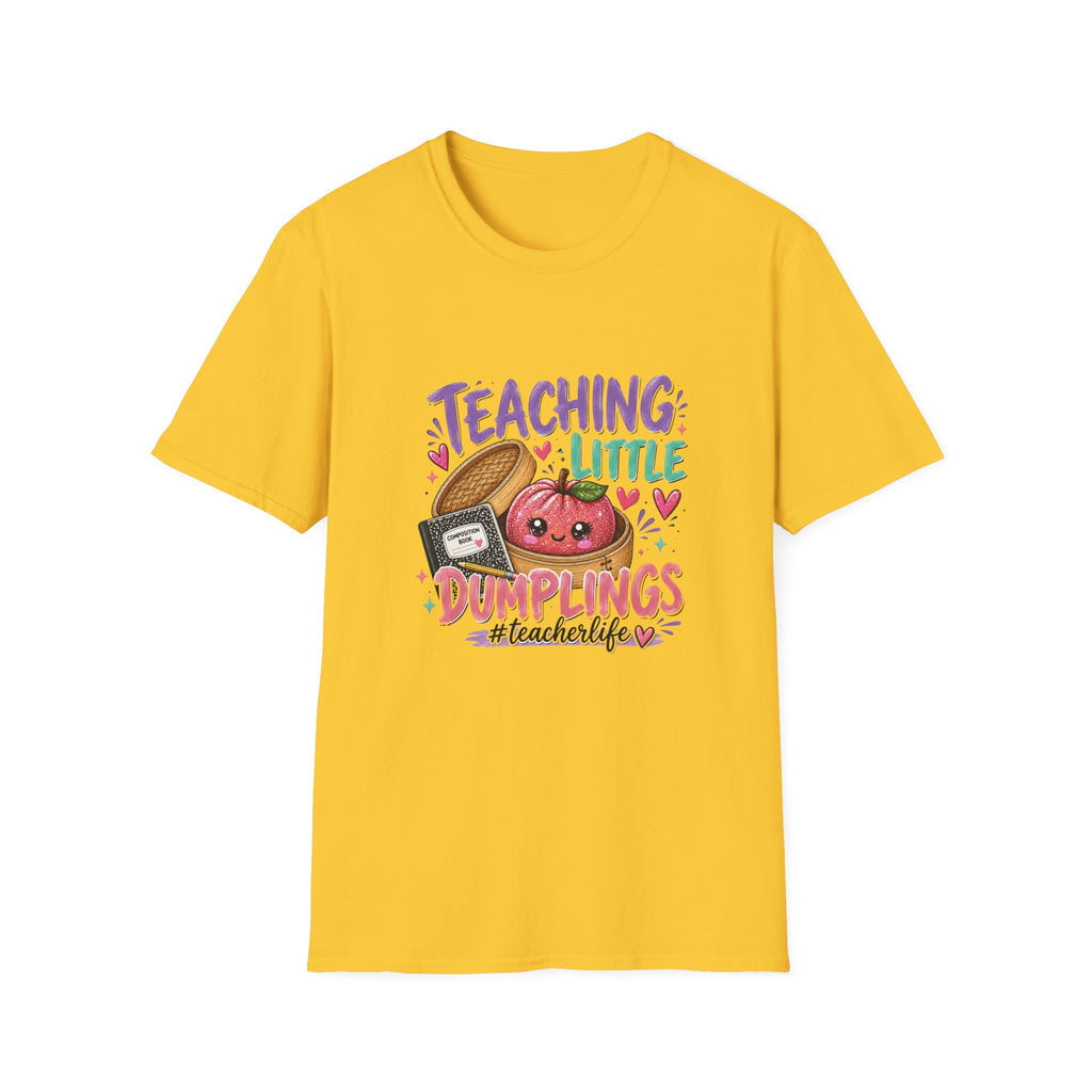 Teaching Little Dumplings Teacher T-Shirt/Cute Classroom Tee