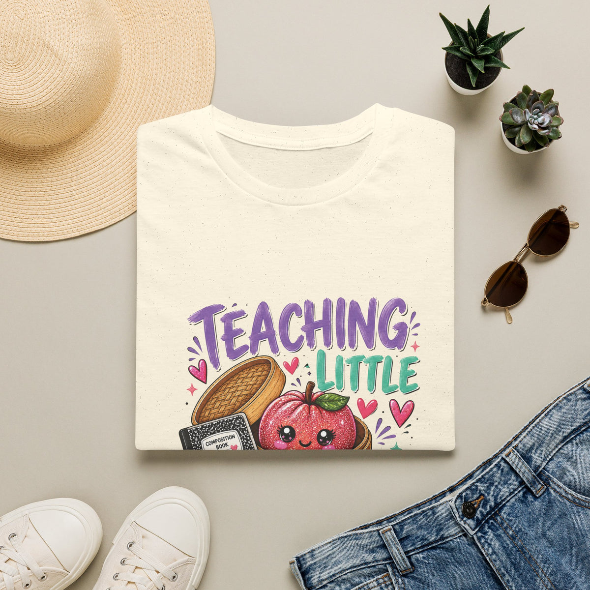 Teaching Little Dumplings Teacher T-Shirt/Cute Classroom Tee