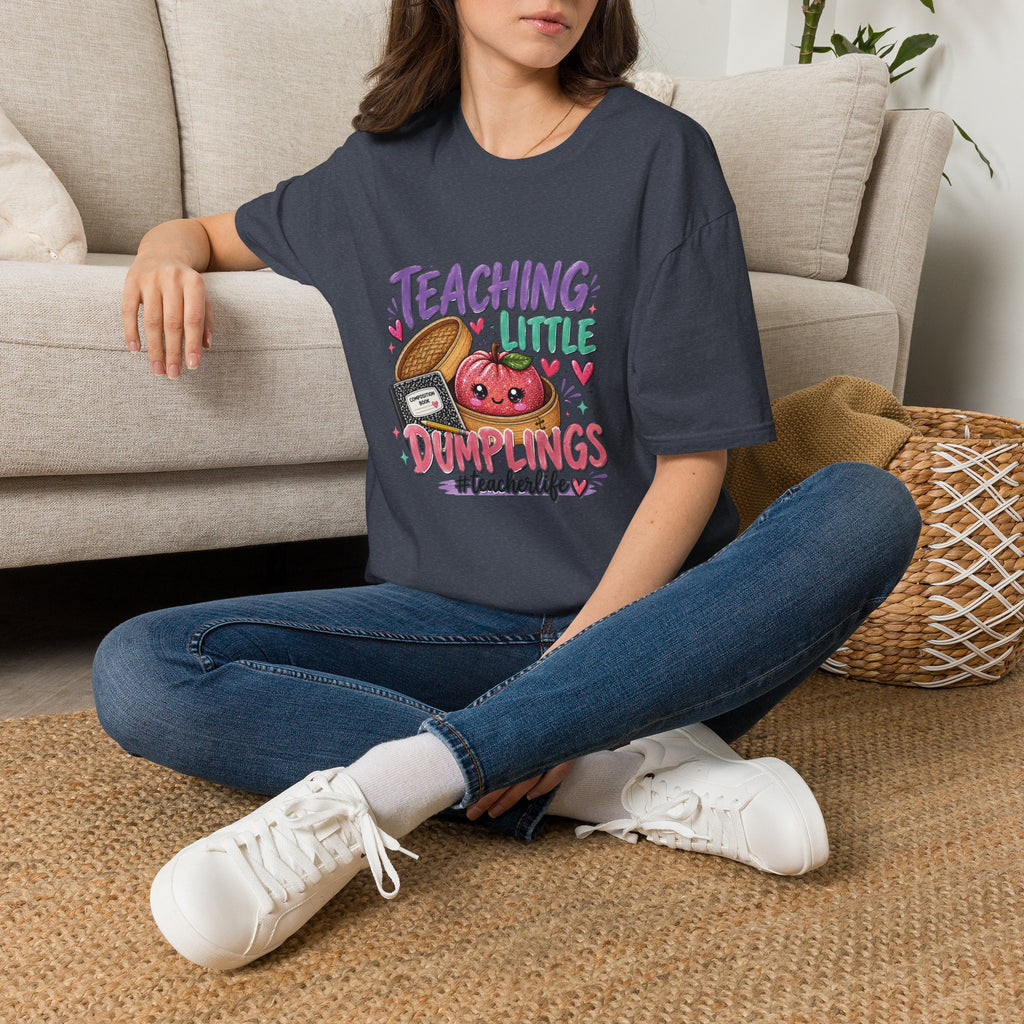 Teaching Little Dumplings Teacher T-Shirt/Cute Classroom Tee