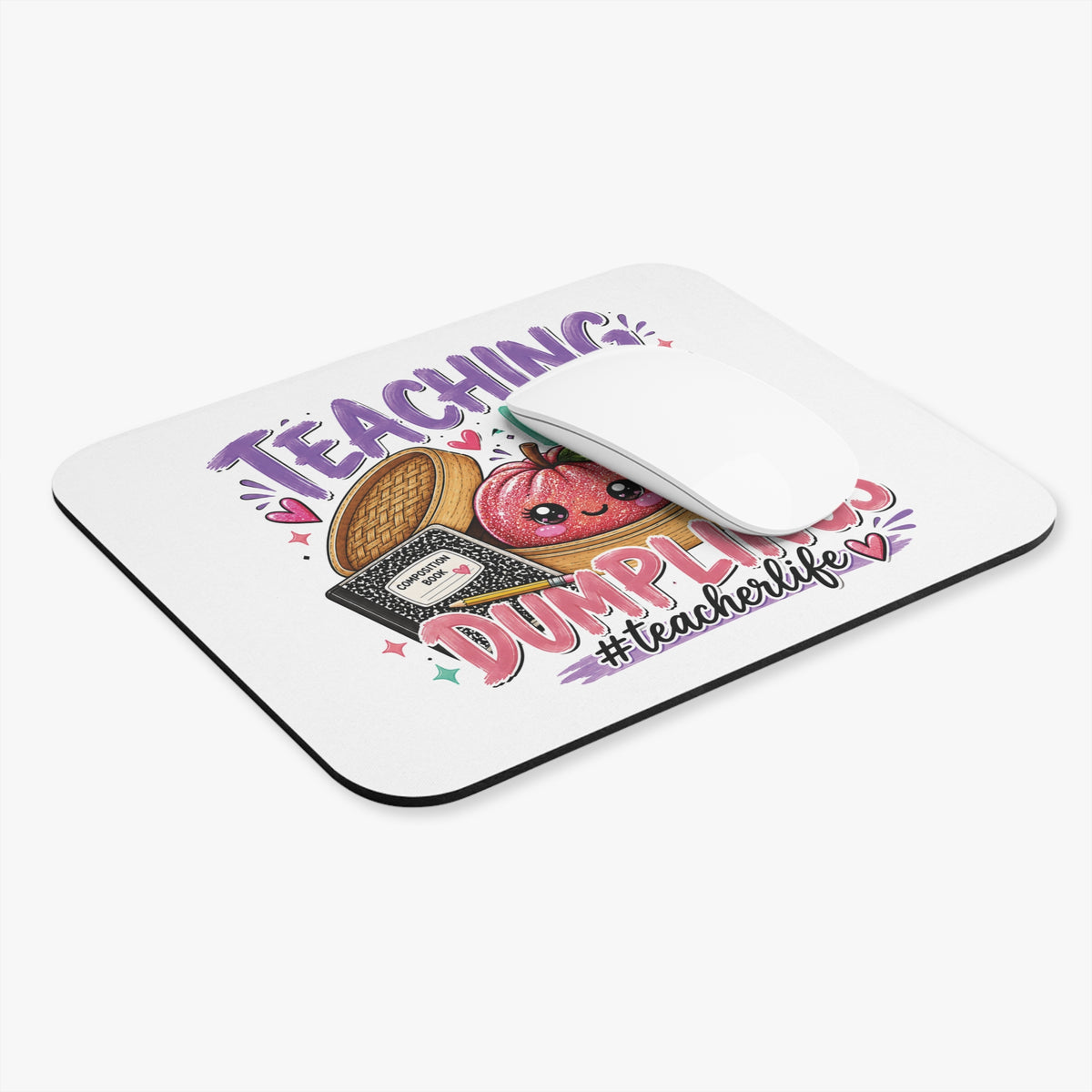 Teaching Little Dumplings Mouse Pad — #TeacherLife Cute Classroom Gift