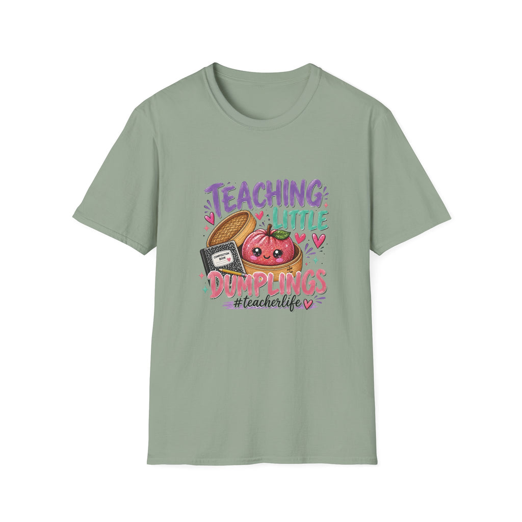 Teaching Little Dumplings Teacher T-Shirt/Cute Classroom Tee