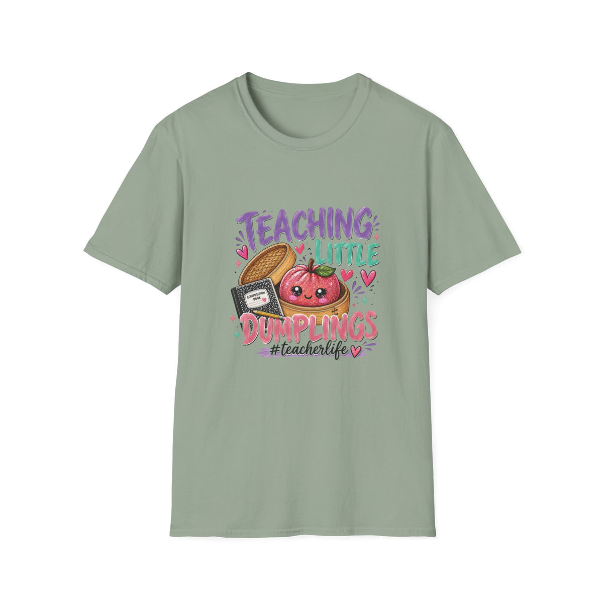 Teaching Little Dumplings Teacher T-Shirt/Cute Classroom Tee