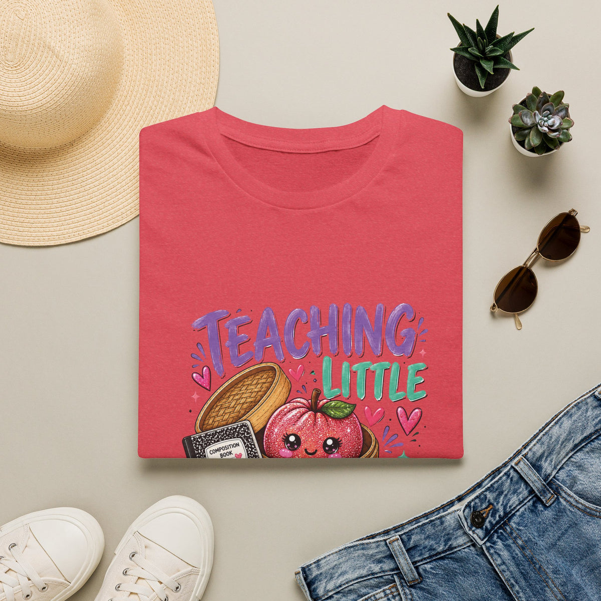 Teaching Little Dumplings Teacher T-Shirt/Cute Classroom Tee