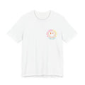 Boat Sun Lake Graphic Tee — Smile Waves Chest Logo