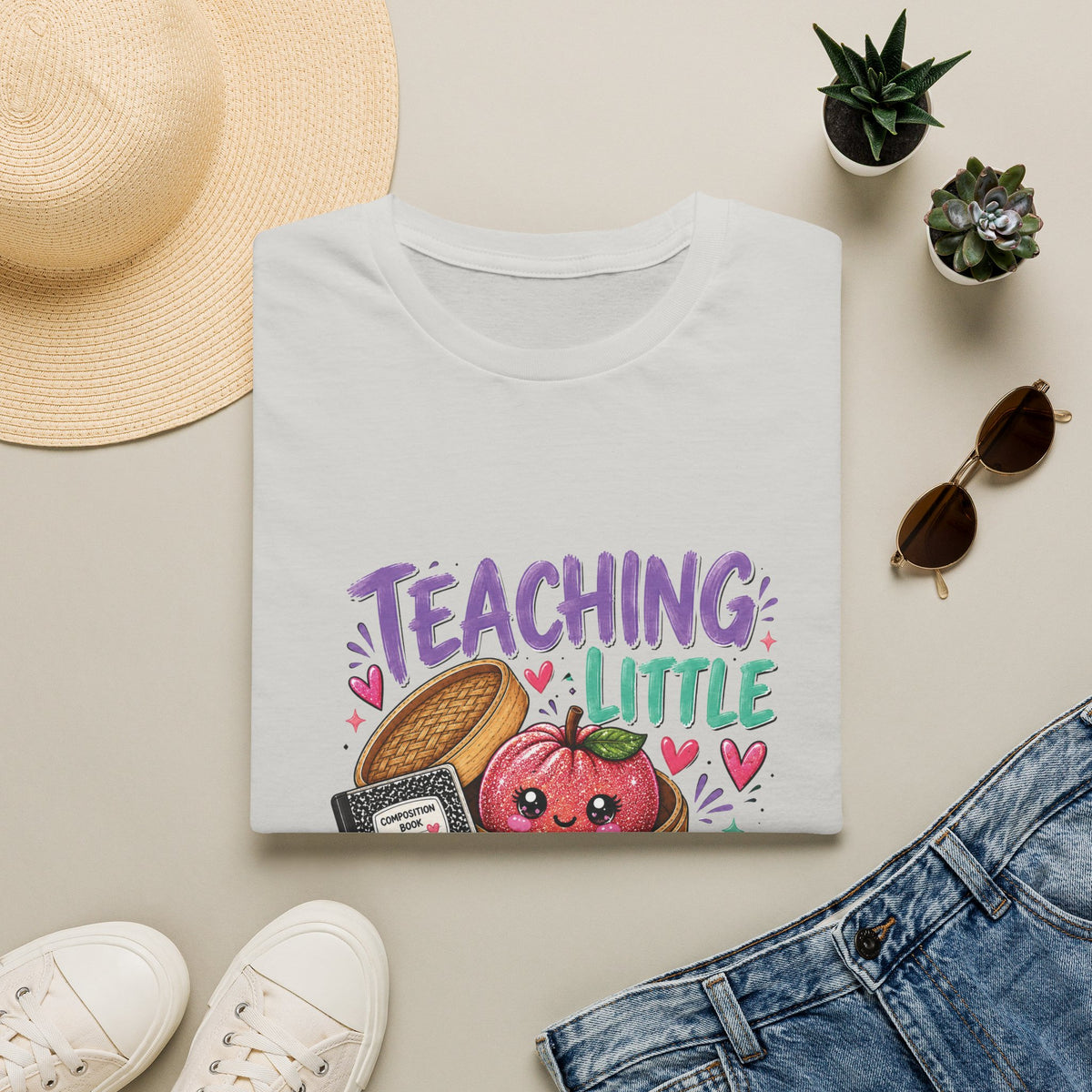 Teaching Little Dumplings Teacher T-Shirt/Cute Classroom Tee